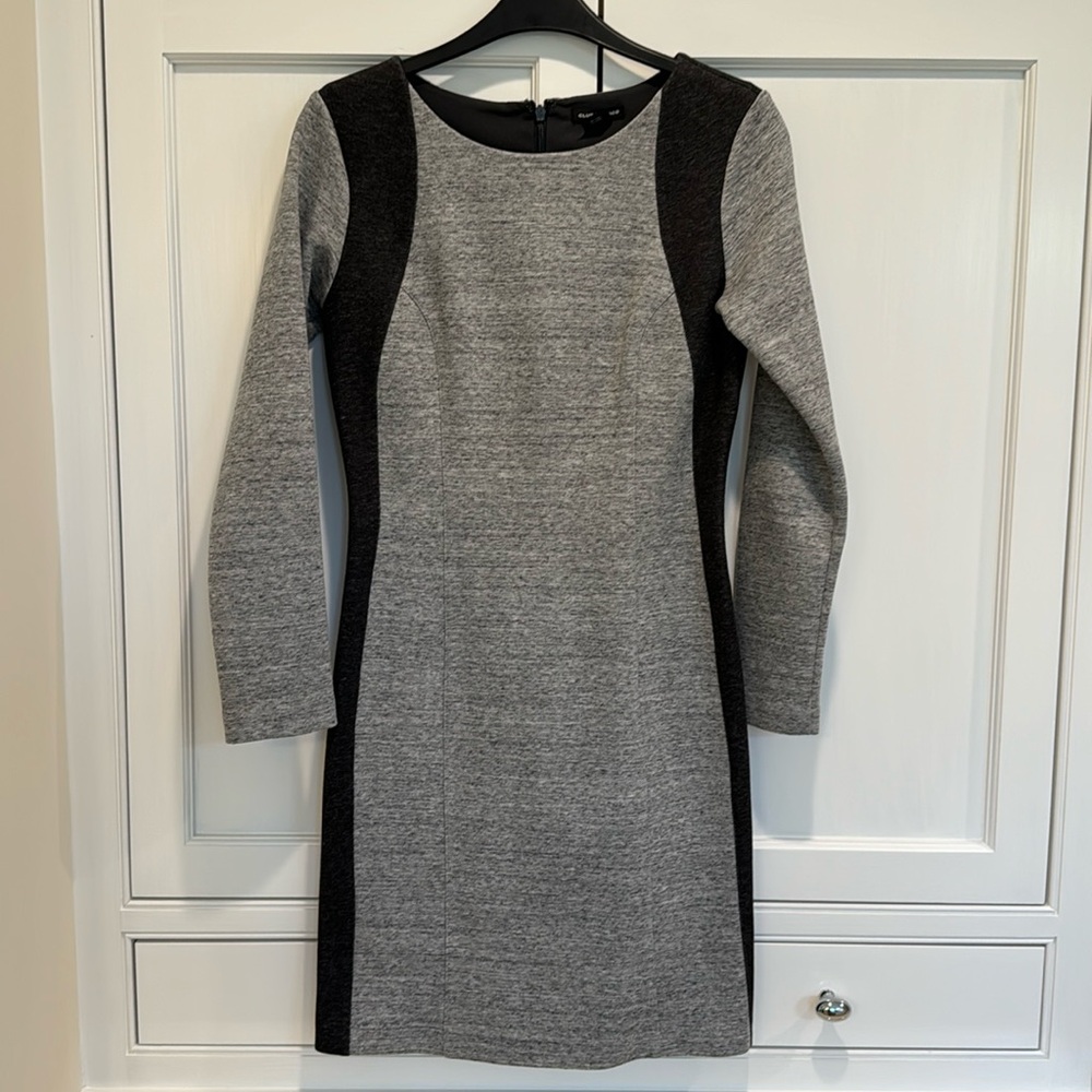 Club Monaco Grey Long sleeve dress size 2